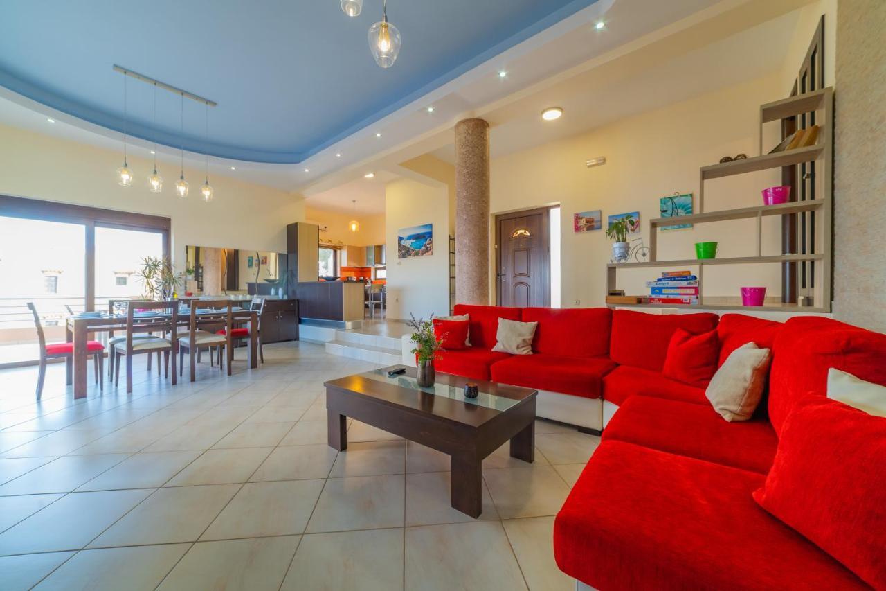 Deluxe Villa Kamba With Sea View Aptera Exterior photo
