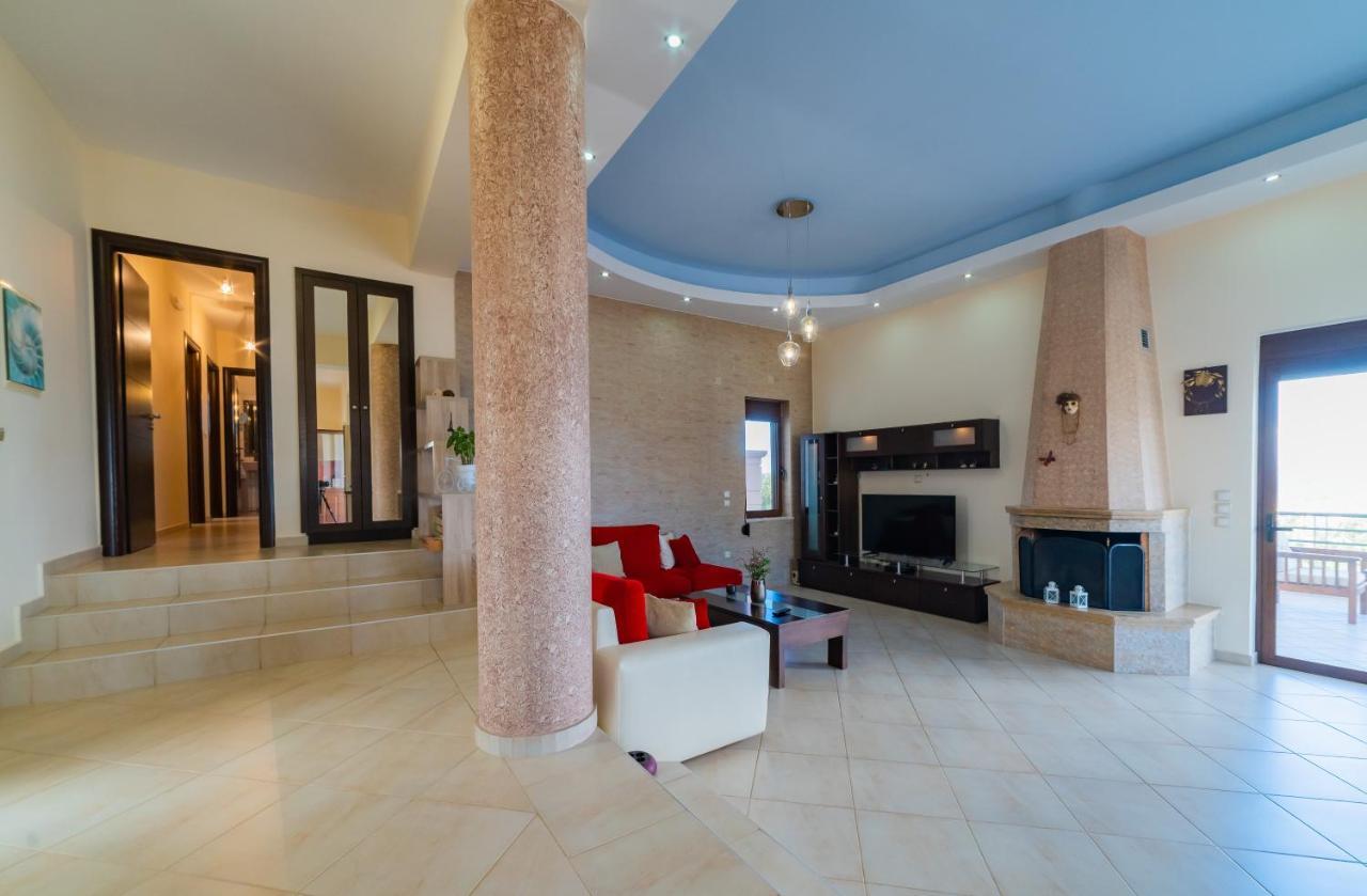 Deluxe Villa Kamba With Sea View Aptera Exterior photo