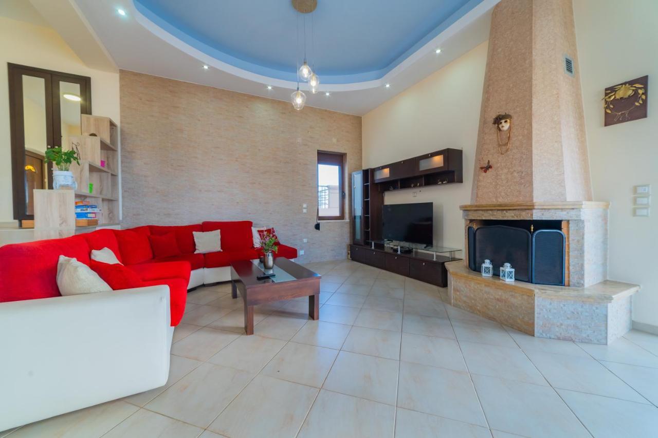 Deluxe Villa Kamba With Sea View Aptera Exterior photo